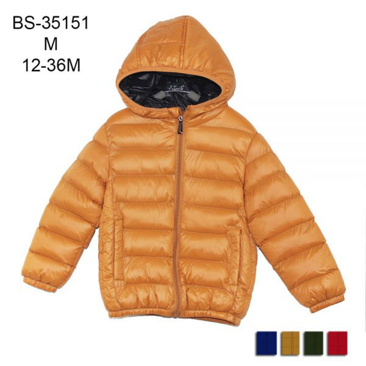Picture of BS35151 BOYS PUFFED JACKET 6MONTHS -16 YEARS